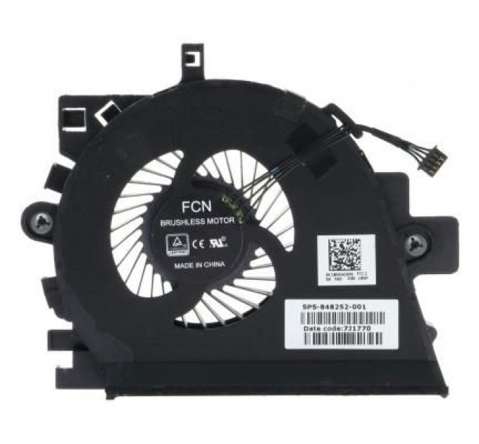 HP Вентилятор ноутбука HP ZBook 15 G3 (848252-001) DC(5V, 0.5A), 4pin (до відеокарти) (A48464)