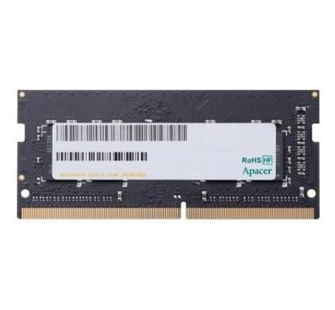 Apacer Модуль пам'яті для ноутбука SoDIMM DDR4 8GB 3200 MHz Apacer (ES.08G21.GSH)