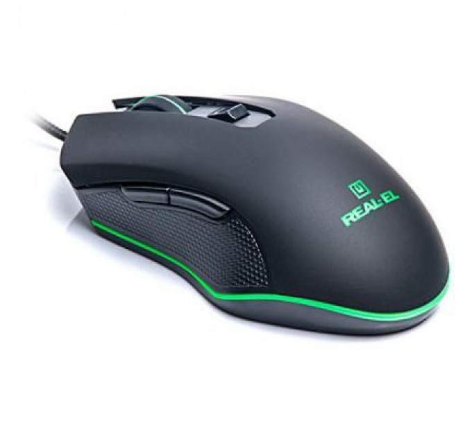REAL-EL Мишка REAL-EL RM-550 Black