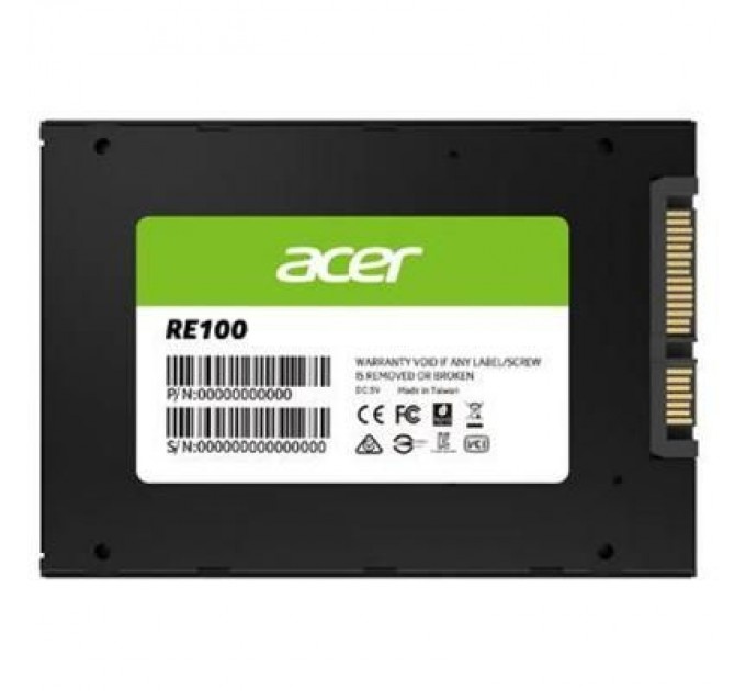Acer Накопичувач SSD 2.5" 256GB Acer (RE100-25-256GB)