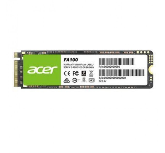 Acer Накопичувач SSD M.2 2280 2TB FA100 Acer (BL.9BWWA.121)