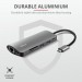 Trust Концентратор Trust DALYX 7-IN-1 USB-C ALUMINIUM (23775_TRUST)