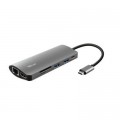 Trust Концентратор Trust DALYX 7-IN-1 USB-C ALUMINIUM (23775_TRUST)