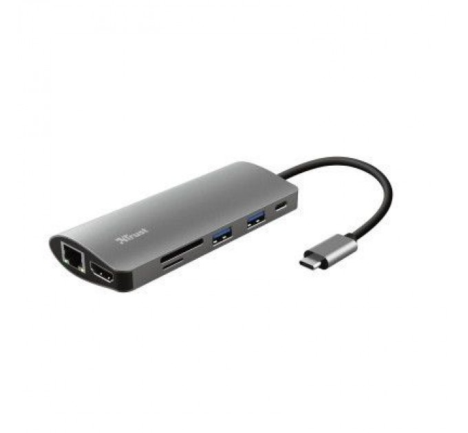 Trust Концентратор Trust DALYX 7-IN-1 USB-C ALUMINIUM (23775_TRUST)