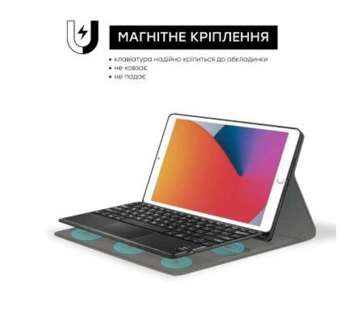 AirOn Чохол до планшета AirOn Premium iPad 10.2" 2019/2020/2021 7/8/9th Gen Air 3 Kbd+Tch (4822352781058)