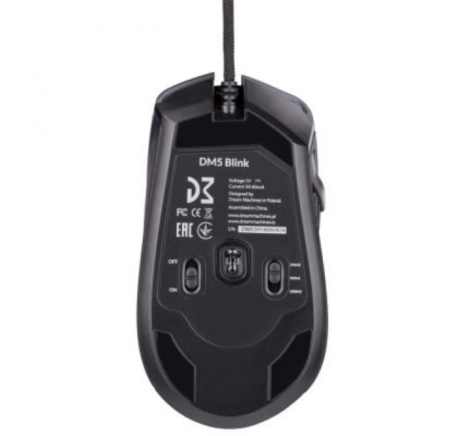 Dream Machines Мишка Dream Machines DM5 Blink Black (DM5_BLINK)