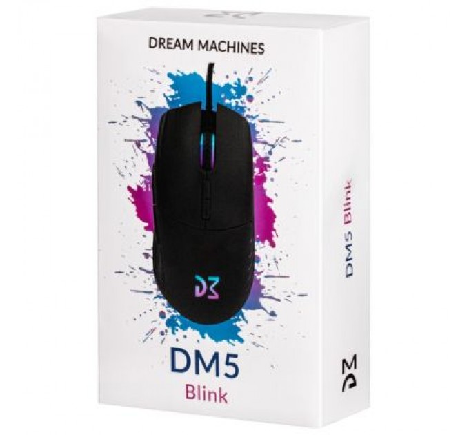 Dream Machines Мишка Dream Machines DM5 Blink Black (DM5_BLINK)
