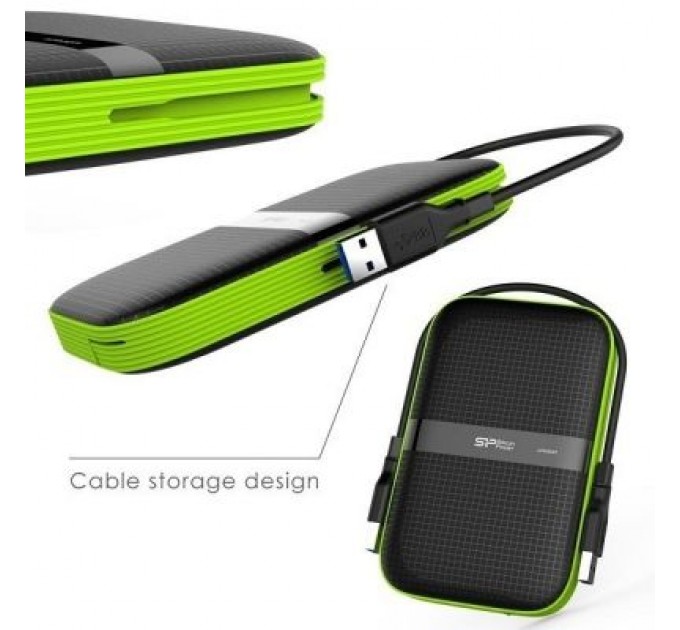 Silicon Power Зовнішній жорсткий диск 2.5" 4TB Silicon Power (SP040TBPHDA60S3K)