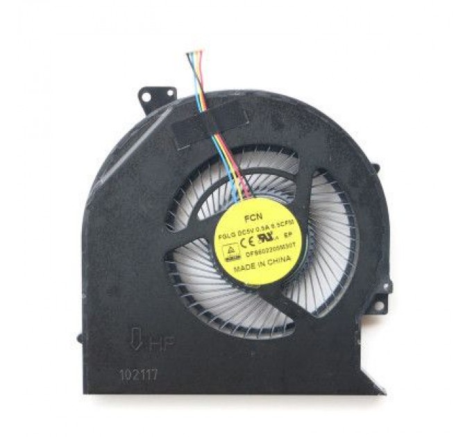 Dell Вентилятор ноутбука Dell Latitude E5570/Precision 3510 DC (5V, 0.5A) 4pin (A48485)