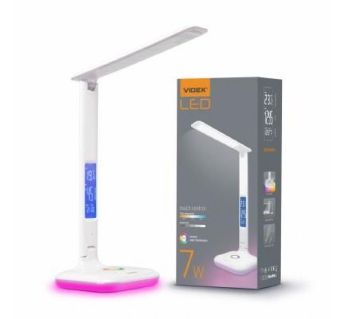 Videx Настільна лампа Videx LED7W 3000-5500K 220V (VL-TF05W-RGB)