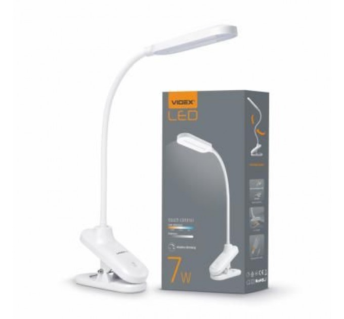 Videx Настільна лампа Videx LED 7W 3000-5500K 220V (VL-TF09W)