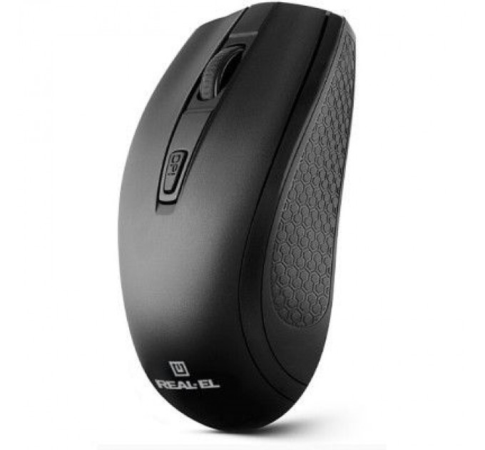 REAL-EL Мишка REAL-EL RM-308 Wireless Black