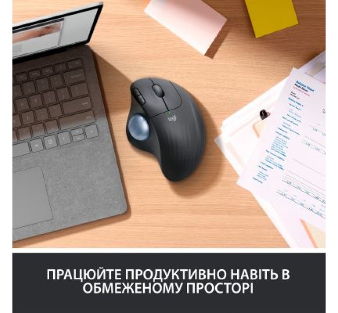 Logitech Мишка Logitech Ergo M575 Wireless Trackball Graphite (910-005872)