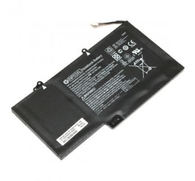 HP Акумулятор до ноутбука HP Envy x360 15-w NP03XL, 3720mAh (43Wh), 3cell, 11.4V, Li-ion (A47651)