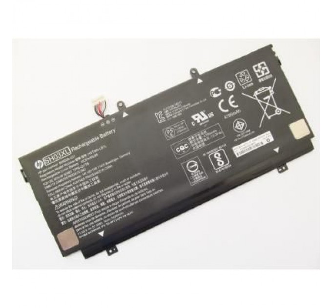 HP Акумулятор до ноутбука HP Spectre 13-ae SH03XL, 5020mAh (57.9Wh), 3cell, 11.55V, Li-io (A47432)