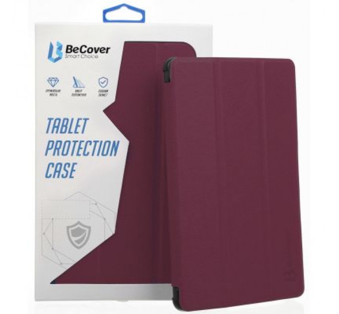 BeCover Чохол до планшета BeCover Smart Case Lenovo Tab P11 / P11 Plus Red wine (706095)