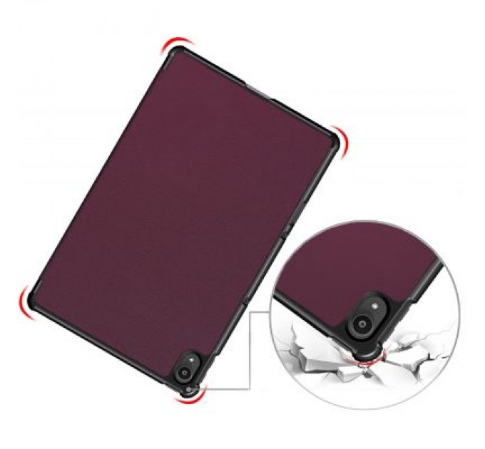 BeCover Чохол до планшета BeCover Smart Case Lenovo Tab P11 / P11 Plus Red wine (706095)