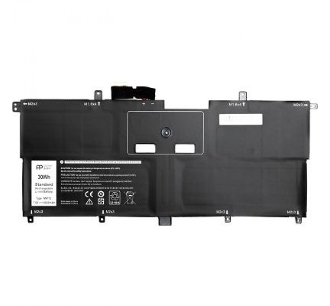 PowerPlant Акумулятор до ноутбука DELL XPS 13 9365 (NNF1C) 7.6V 4000mAh PowerPlant (NB441174)