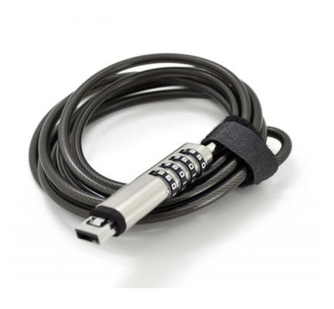 Voltronic Тросик із замком до ноутбука Voltronic Number Lock, 2м (YT-SC/DP-2 / 17470)