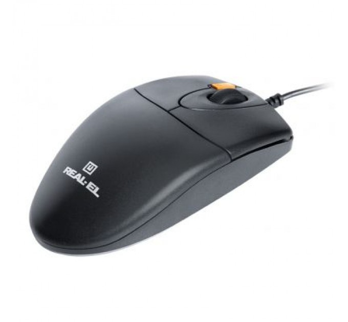 REAL-EL Мишка REAL-EL RM-220 Black