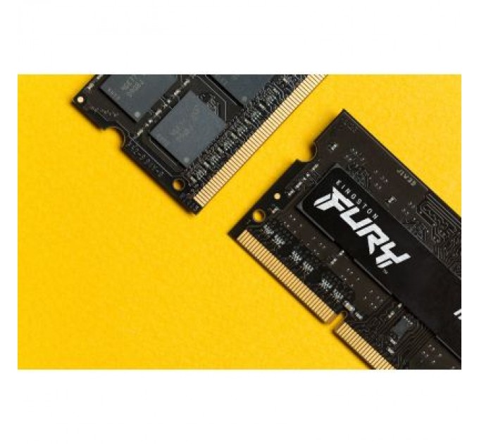 Kingston Fury (ex.HyperX) Модуль пам'яті для ноутбука SoDIMM DDR4 16GB (2x8GB) 2666 MHz Fury Impact Kingston Fury (ex.HyperX) (KF426S15IBK2/16)