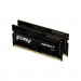 Kingston Fury (ex.HyperX) Модуль пам'яті для ноутбука SoDIMM DDR4 64GB (2x32GB) 2666 MHz Fury Impact Kingston Fury (ex.HyperX) (KF426S16IBK2/64)