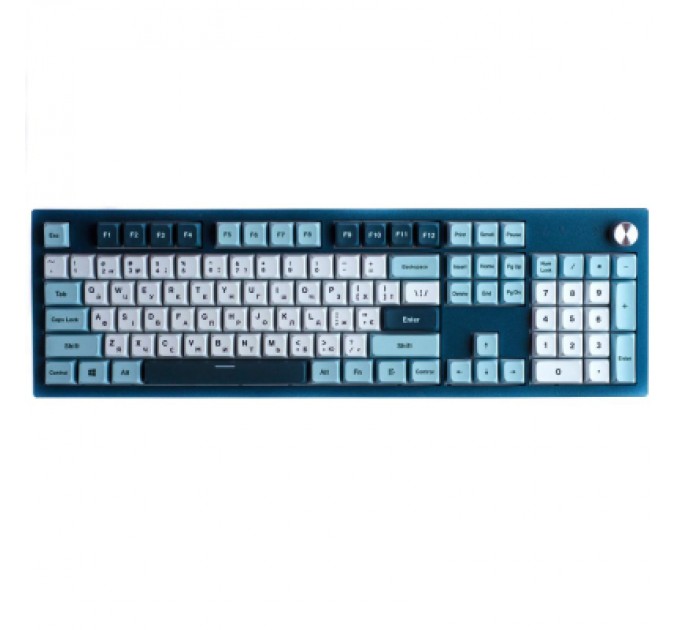 MONTECH Клавіатура MONTECH MK105FR Full size FR USB UA Gray (MK105FR)