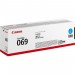 Canon Картридж Canon 069 MF752Cdw/MF754Cdw/LBP673Cdw Cyan (5093C002)