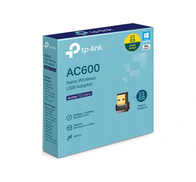 TP-Link Бездротовий адаптер TP-Link Archer T2U Nano