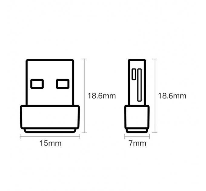 TP-Link Бездротовий адаптер TP-Link Archer T600U Nano