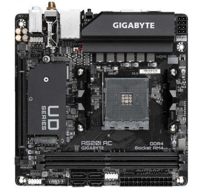 GIGABYTE Материнська плата GIGABYTE A520I AC