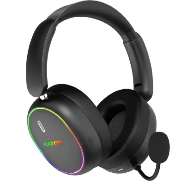 Hator Навушники Hator Phoenix 2 Wireless Hi-Res SyncHUB connection Black (ESH40)