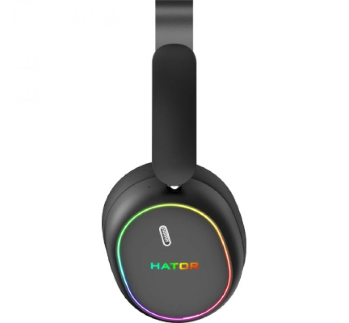 Hator Навушники Hator Phoenix 2 Wireless Hi-Res SyncHUB connection Black (ESH40)
