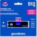 Goodram Накопичувач SSD 512GB Goodram PX500 M.2 2280 PCIe 3.0 x4 NVMe 3D TLC (SSDPR-PX500-512-80-G3)