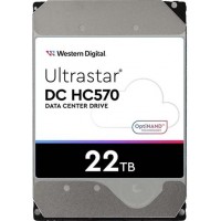 Накопичувач HDD 3.5" SATA 22.0TB WD Ultrastar DC HC570 7200rpm 512MB (0F48155)