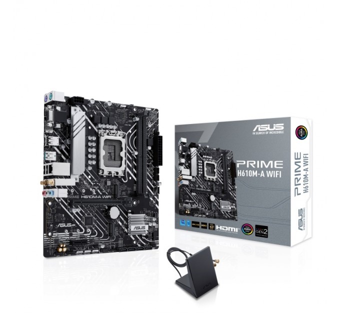 ASUS Материнська плата Asus Prime H610M-A WiFi Socket 1700