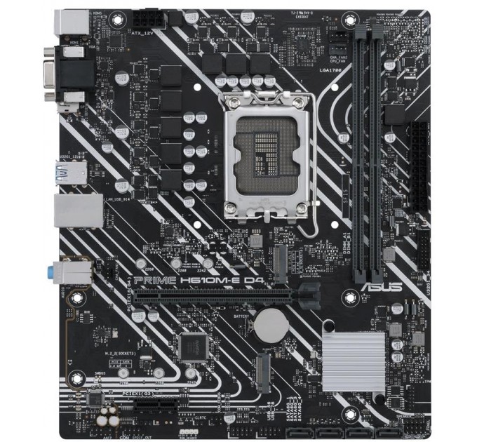 ASUS Материнська плата Asus Prime H610M-E D4-CSM Socket 1700