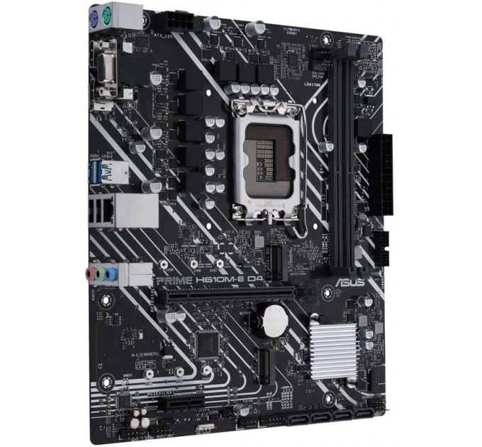 ASUS Материнська плата Asus Prime H610M-E D4-CSM Socket 1700