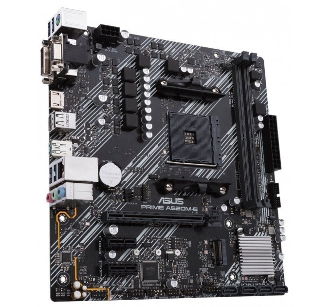 ASUS Материнська плата Asus Prime A520M-E/CSM Socket AM4
