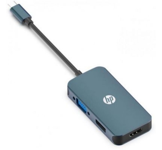 HP Порт-реплікатор HP USB3.1 Type-C --> HDMI/VGA/DP/, 0.2м (DHC-CT200)
