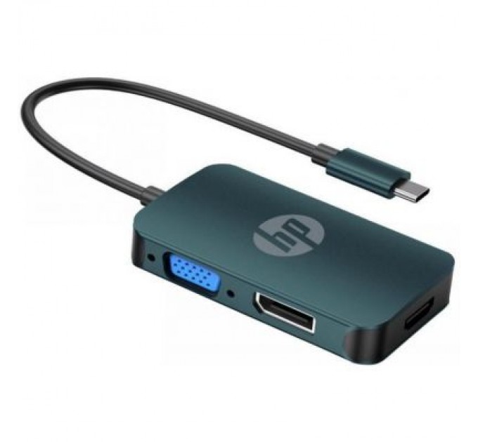 HP Порт-реплікатор HP USB3.1 Type-C --> HDMI/VGA/DP/, 0.2м (DHC-CT200)