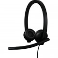 Logitech Навушники Logitech H570e Corded for Business Stereo Teams USB-C Black (981-001431)