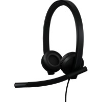 Навушники Logitech H570e Corded for Business Stereo Teams USB-C Black (981-001431)