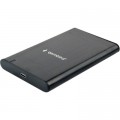 Gembird Кишеня зовнішня Gembird 2.5" USB3.1 alum black (EE2-U3S-6)