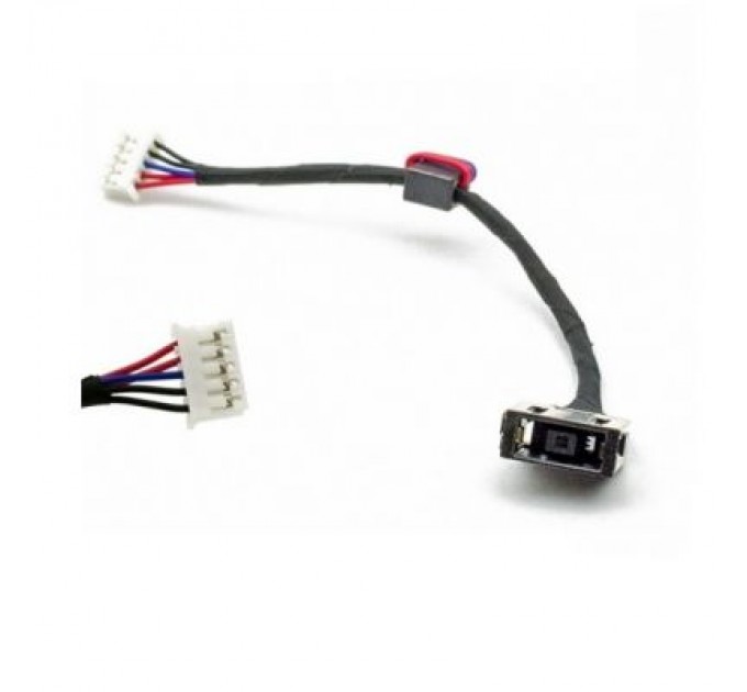Lenovo Роз'єм живлення ноутбука з кабелем Lenovo PJ953 (прямоугольный + center pin), 5-pin,12 см (A49114)