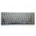 HP Клавіатура ноутбука HP EliteBook 840 G1/G2, 850 G1/G2, ZBook 14 G1/G2 черная с серо (A46184)