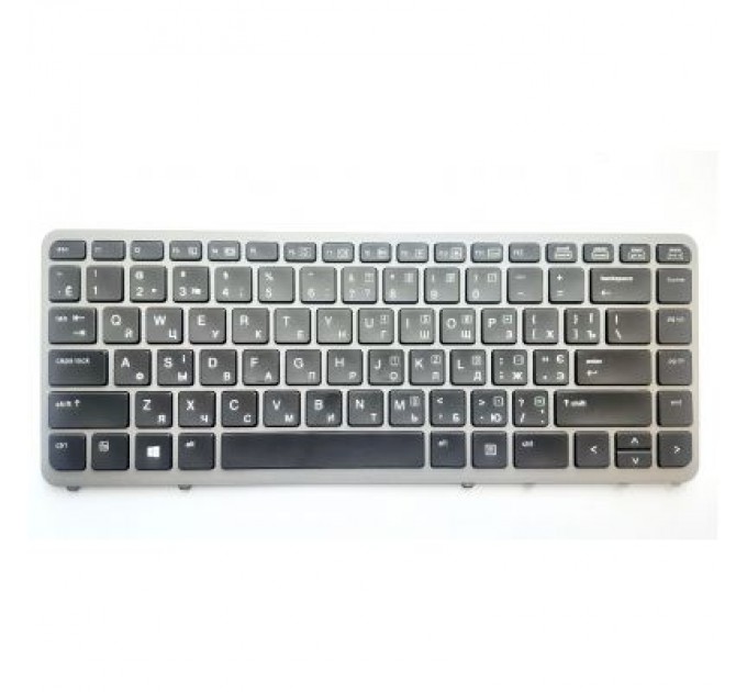HP Клавіатура ноутбука HP EliteBook 840 G1/G2, 850 G1/G2, ZBook 14 G1/G2 черная с серо (A46184)