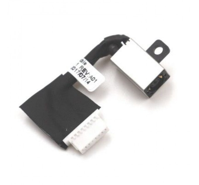 Dell Роз'єм живлення ноутбука з кабелем Dell 03FYH0 (4.5mm x 3.0mm + center pin), 8(7)-pin, 4 см (A49117)