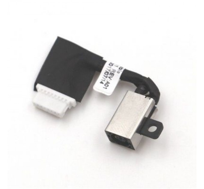 Dell Роз'єм живлення ноутбука з кабелем Dell 03FYH0 (4.5mm x 3.0mm + center pin), 8(7)-pin, 4 см (A49117)