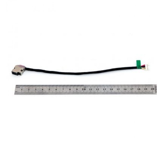 HP Роз'єм живлення ноутбука з кабелем HP PJ969 (4.5mm x 3.0mm + center pin), 8(7)-pin, 18 см (A49120)